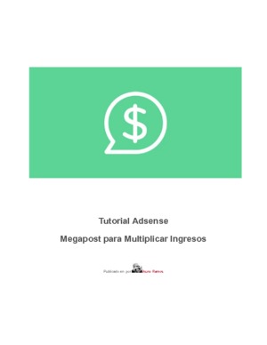Tutorial Adsense: Megapost para Multiplicar Ingresos